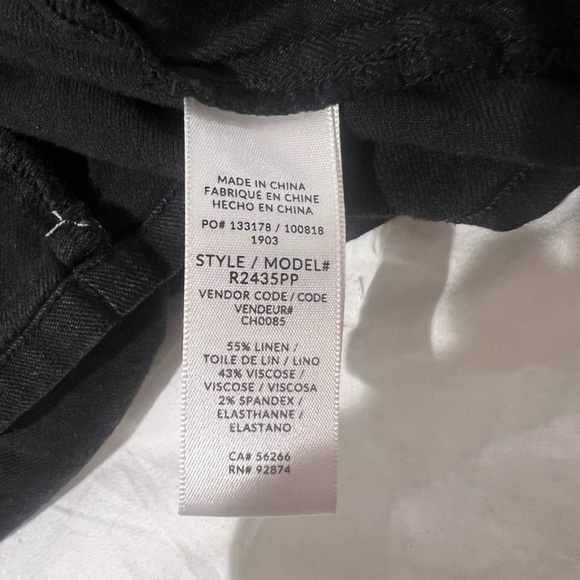 Splendid Dahlia Black button down maternity dress in size small - Picture 9 of 10